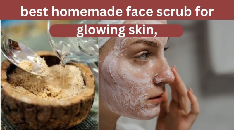 How to make scrub for face at home and its benefits in Hindi